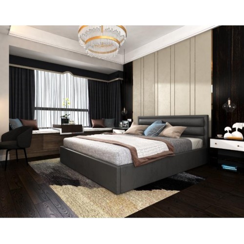 Кровать мягкая Хьюстон 160х200 с подьемным механизмом ArtWood 